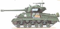 Americk M 4 A3 (Sherman IV) z 2.svtov vlky