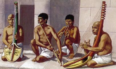 Hudební nástroje starověkého Egypta Hudební nástroje starověkého Egypta