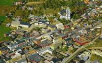 Røros - celkový pohled na město