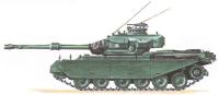 Britsk tank Centurion z 50. let