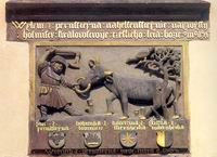 Pardubický reliéf z r. 1511 s pernštejnskou rodovou pověstí