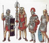 Důstojníci římské armády
